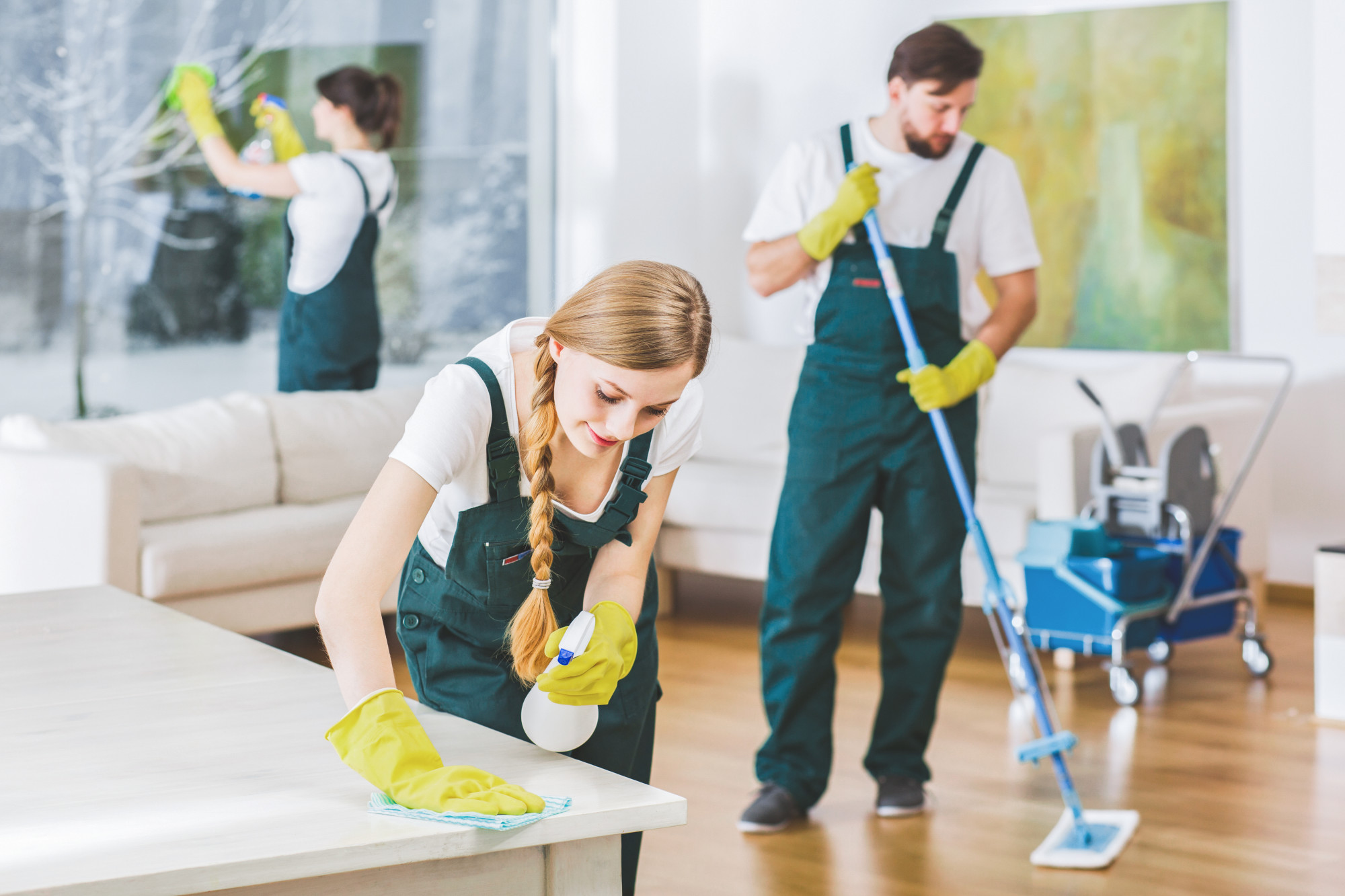 Dealing with Allergens - Opt for wooden panels or tiles for flooring and ensure everything is cleaned thoroughly and regularly