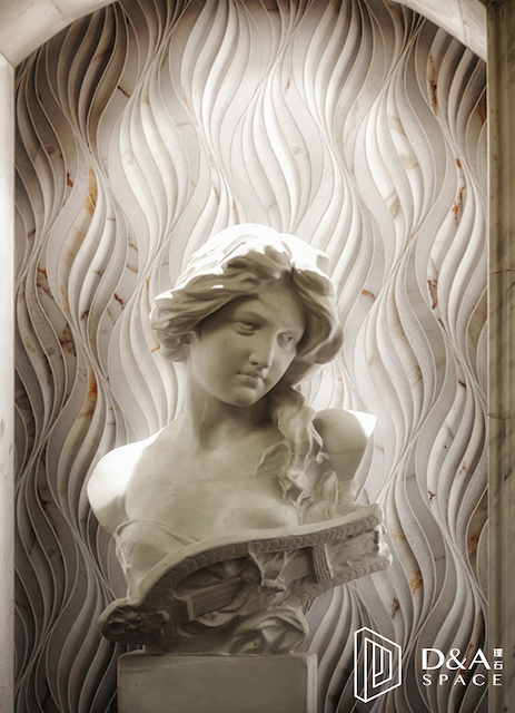 3D Waterjet Mosaic Athena
