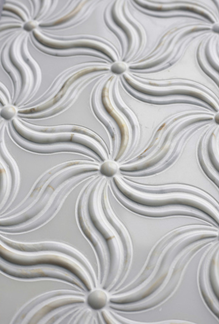 3D Waterjet Mosaic Hyacinth