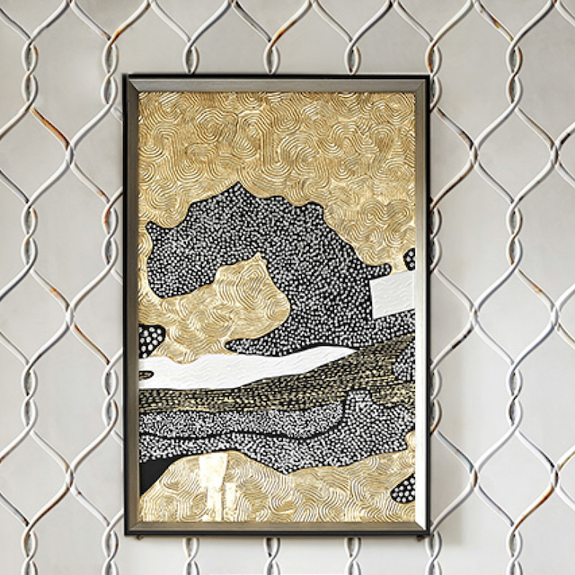 3D Waterjet Mosaic Relay