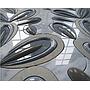 3D Waterjet Mosaic Rabbit Ears