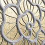 3D Waterjet Mosaic Lotus Leaf