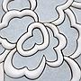 3D Waterjet Mosaic Flower Feeling